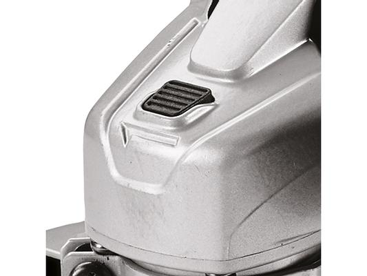 Wytrzymała obudowa przekładni szlifierki kątowej Einhell TC-AG 125/850.