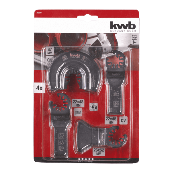 ZESTAW OSPRZĘTU MULTITOOL 4 SZT 49708800