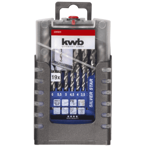 ZESTAW WIERTEŁ 19 SZT. 1-10MM 49205920