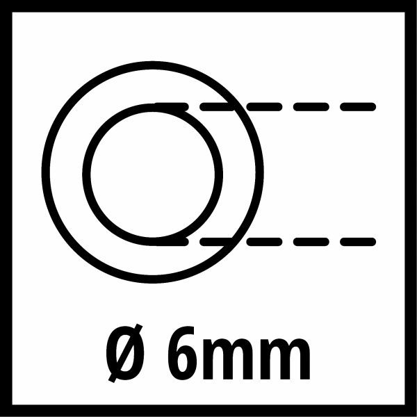 einhell-wąż-ciśnieniowy-6mm-10m-4138100