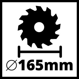 einhell-tp-cs-18/165-li-bl---solo,-pilarka-tarczowa-aku-4331225